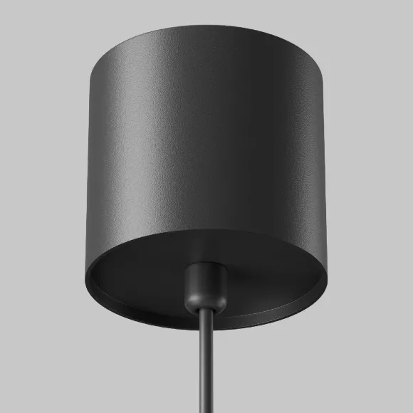 Подвесной светильник Maytoni Vol P100PL-20W4K-B, Черный, Нейтральный белый, Алюминий, вид сверху