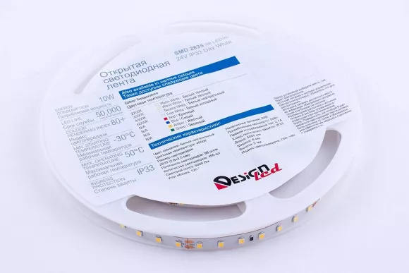 Светодиодная лента DesignLed DSG298-24-NW-33 000526, Нейтральный белый, Россия Светодиодная лента DesignLed DSG298-24-NW-33 000526, Нейтральный белый, Россия