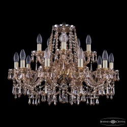 Подвесная люстра Bohemia Ivele Crystal 1403/10+5/240 G M721