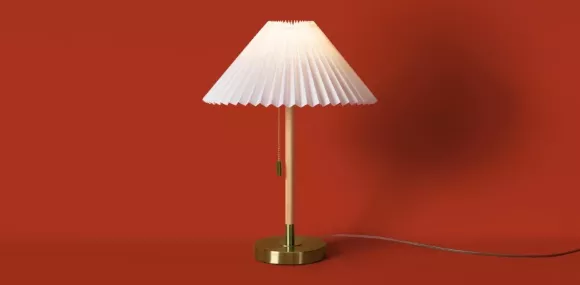 Настольная лампа Freya Kinsley FR5533TL-01BS, Латунь, Белый, Металл, крупный план