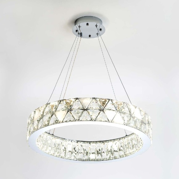 Подвесная светодиодная люстра Modelux ML.6982.600P CR