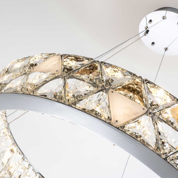 Подвесная светодиодная люстра Modelux ML.6982.600P CR