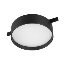 Трековый магнитный светильник Arlight MAG-MICROCOSM-RONDO-R113-12W Warm2700 (BK, 100 deg, 24V) 055471