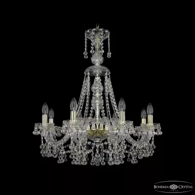 Подвесная люстра Bohemia Ivele Crystal 1409/8/240/XL-75 G