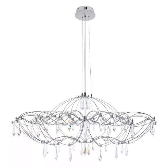 Подвесная люстра Loft IT Mira 10586/900 Silver Asfour Подвесная люстра Loft IT Mira 10586/900 Silver Asfour