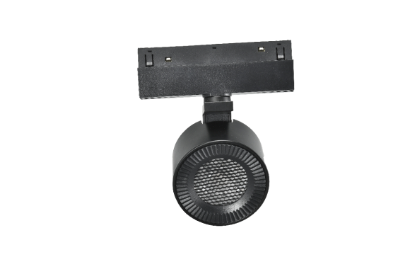 Трековый магнитный светильник iLedex Vision 4822-010-D82-12W-38DG-3000K BK (WALL WASHER)