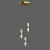 Подвесной светильник DeLight Collection MD22001004-3B gold