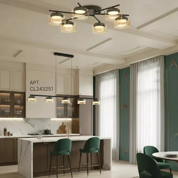 Потолочная люстра Citilux Espace CL243161 Потолочная люстра Citilux Espace CL243161