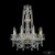 Подвесная люстра Bohemia Ivele Crystal 1411/8/160/XL-65 G
