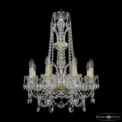 Подвесная люстра Bohemia Ivele Crystal 1411/8/160/XL-65 G