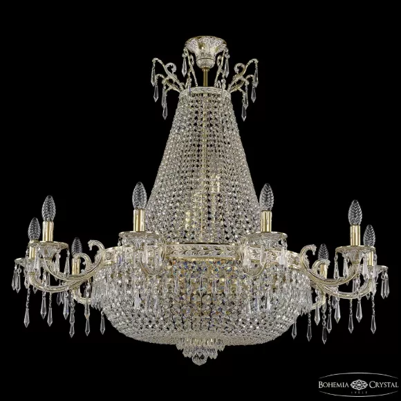 Потолочная люстра Bohemia Ivele Crystal 2127H208/10/106IV/Y1 GW Потолочная люстра Bohemia Ivele Crystal 2127H208/10/106IV/Y1 GW