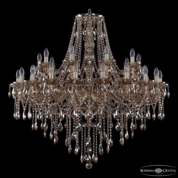 Подвесная люстра Bohemia Ivele Crystal 1415/20+10/400 G M721