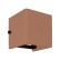 Уличный настенный светильник Arlight LGD-PERAN-WALL-S120x120-6W Warm3000 (Beige red, 0-80 deg, 230V) (IP65 Бетон) 061761