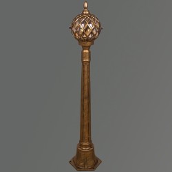 Уличный светильник Reluce 09018-0.7-001SL 0,8m BKG