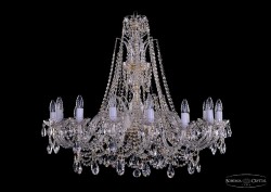 Подвесная люстра Bohemia Ivele Crystal 1411/16/360/XL-87 G