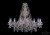Подвесная люстра Bohemia Ivele Crystal 1411/16/360/XL-87 G