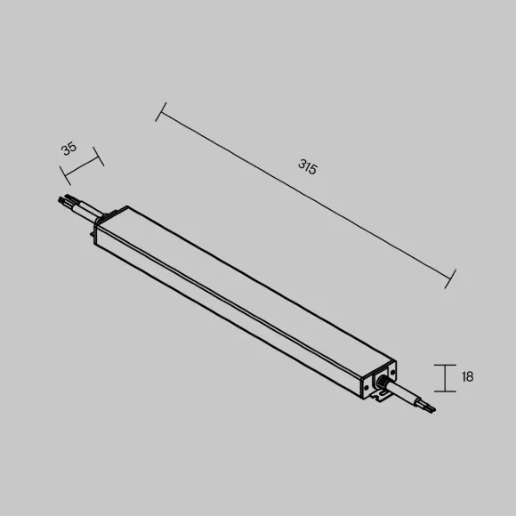 Блок питания Maytoni Led Strip PSL023 48В 100Вт IP 67 832003 Блок питания Maytoni Led Strip PSL023 48В 100Вт IP 67 832003