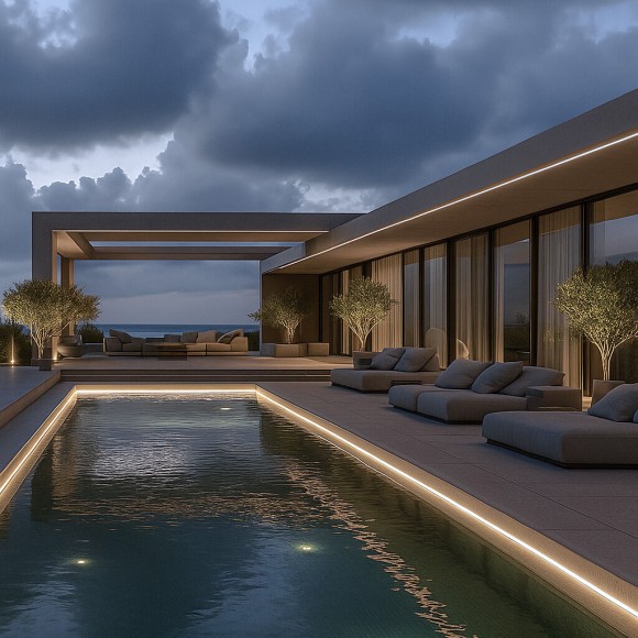 Светодиодная лента Elektrostandard 24В COB 14Вт/м 4200K 5м IP68 4690389216657 a070531