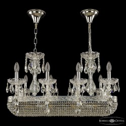 Подвесная люстра Bohemia Ivele Crystal 1452/8/195/800 Ni