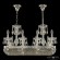 Подвесная люстра Bohemia Ivele Crystal 1452/8/195/800 Ni