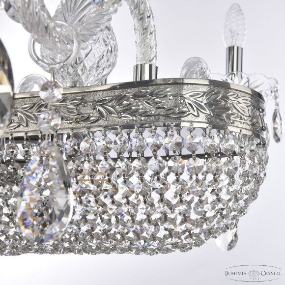 Подвесная люстра Bohemia Ivele Crystal 1452/8/195/800 Ni