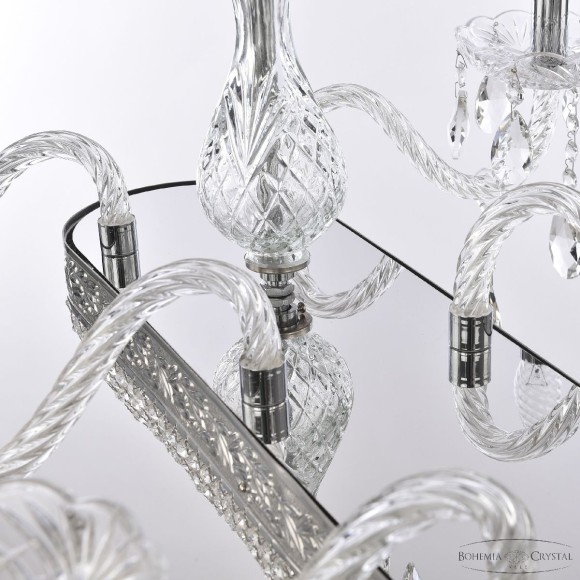 Подвесная люстра Bohemia Ivele Crystal 1452/8/195/800 Ni