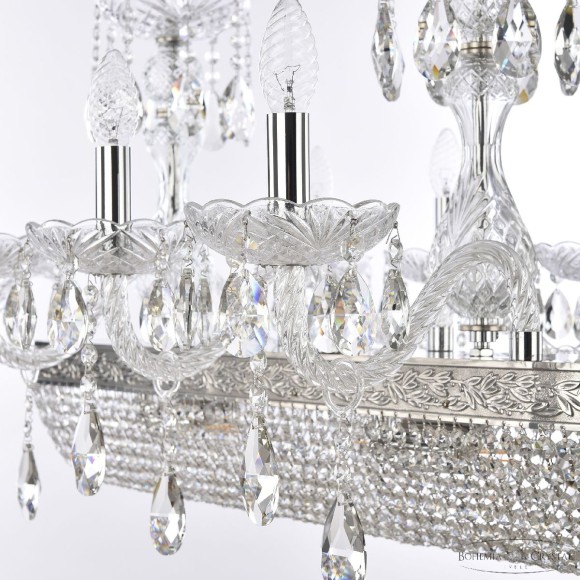 Подвесная люстра Bohemia Ivele Crystal 1452/8/195/800 Ni