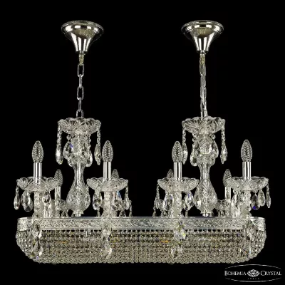 Подвесная люстра Bohemia Ivele Crystal 1452/8/195/800 Ni
