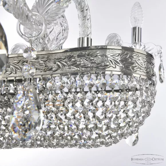 Подвесная люстра Bohemia Ivele Crystal 1452/8/195/800 Ni