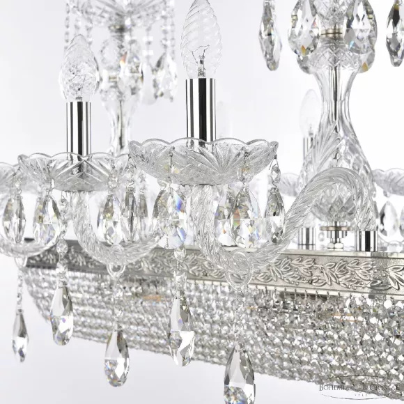 Подвесная люстра Bohemia Ivele Crystal 1452/8/195/800 Ni