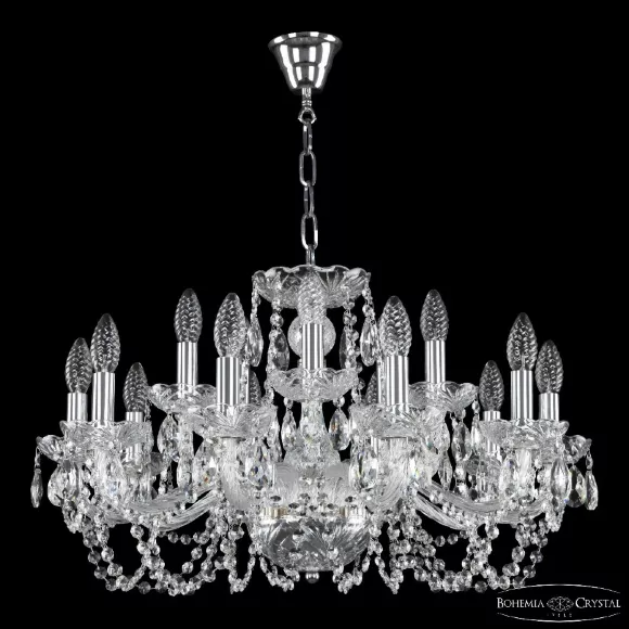 Подвесная люстра Bohemia Ivele Crystal 119/10+5/240 Ni Подвесная люстра Bohemia Ivele Crystal 119/10+5/240 Ni