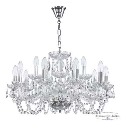Подвесная люстра Bohemia Ivele Crystal 119/10+5/240 Ni