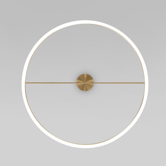 Подвесная светодиодная люстра с пультом управления Eurosvet Over 90323/1 латунь