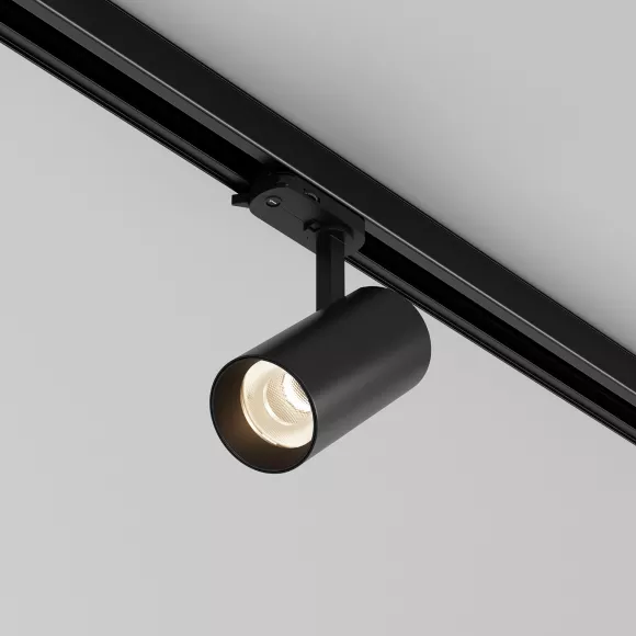Трековый трехфазный светильник Maytoni Technical Three phase track system Trinity Focus Led TR197-3-12WCCT-M-B