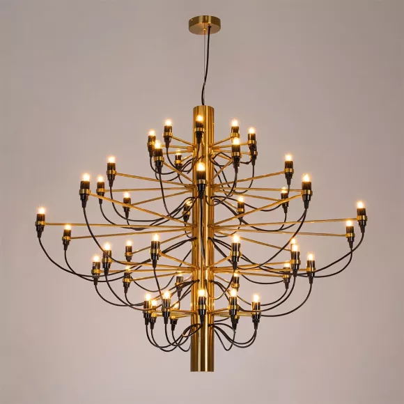 Подвесная люстра Divinare Molto 8030/17 LM-50, Латунь, Теплый белый, Металл Подвесная люстра Divinare Molto 8030/17 LM-50, Латунь, Теплый белый, Металл