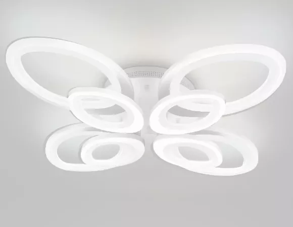 Потолочная люстра Ambrella Light Acrylica Original FA4493, вид снизу