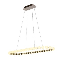 Подвесная светодиодная люстра Favourite Helmet 4590-10P