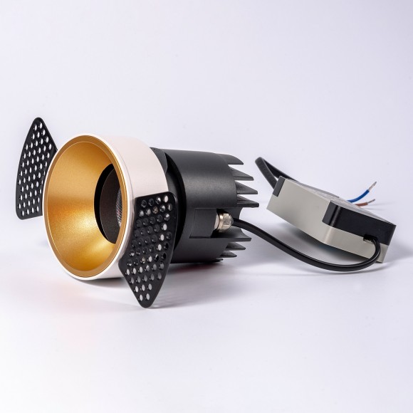 Встраиваемый светильник Fiberli 302T75 (круглая рамка) 12130202