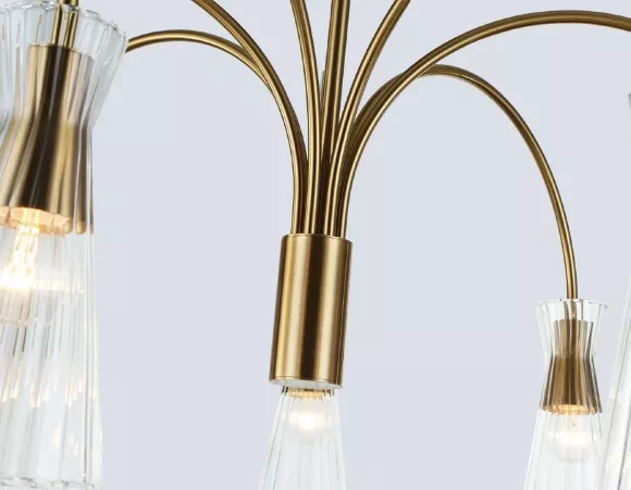 Люстра на штанге Ambrella Light High Light Modern LH55703, декоративные элементы крупным планом
