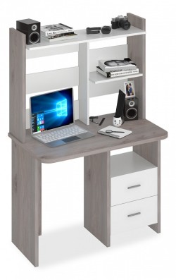 Стол компьютерный Домино Lite СКЛ-Прям100Р+НКЛ-100 MER_SKL-Pryam100R-NKL-100_NBE