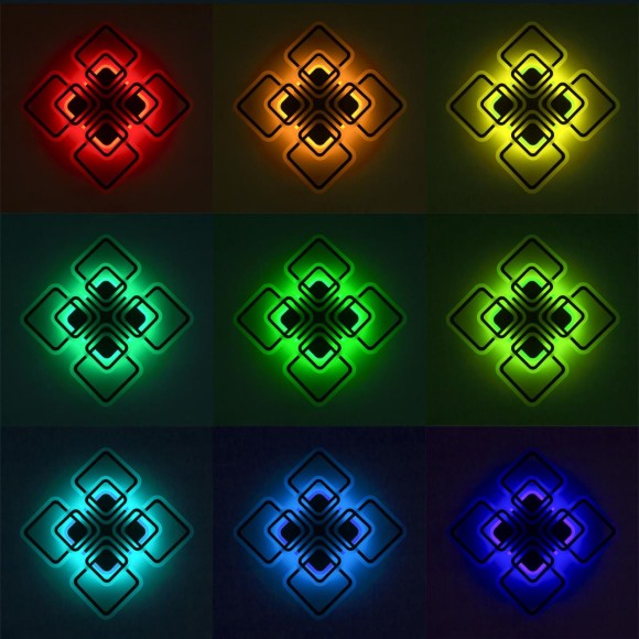 Потолочная светодиодная люстра с пультом управления Citilux Марсель Смарт CL232A185E