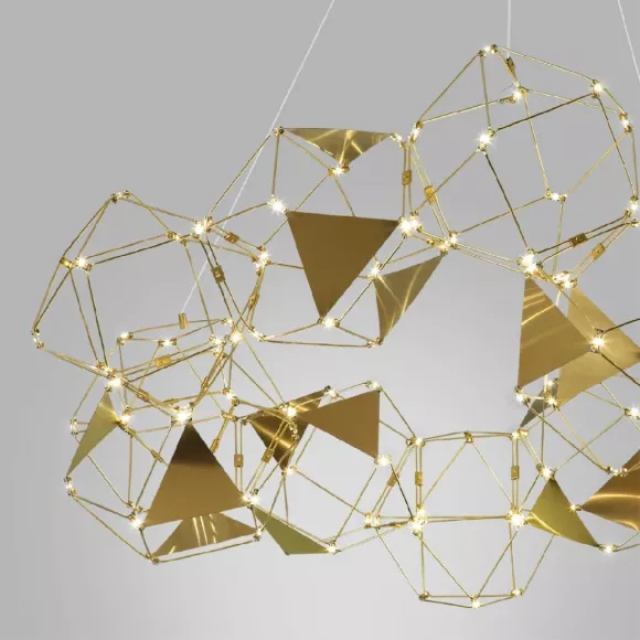 Подвесная люстра Odeon Light Trellis 5086/56L, Бронза, Нейтральный белый, Металл, крупный план Подвесная люстра Odeon Light Trellis 5086/56L, Бронза, Нейтральный белый, Металл, крупный план