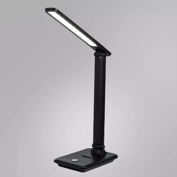 Настольная лампа Arte Lamp Cambridge A5123LT-1BK, Черный, От теплого до холодного, Металл Настольная лампа Arte Lamp Cambridge A5123LT-1BK, Черный, От теплого до холодного, Металл