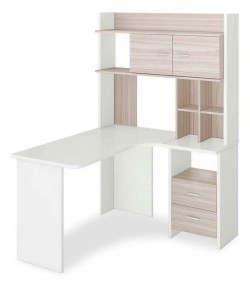 Стол компьютерный Домино Lite СКЛ-Угл130+НКЛХ-120 БЕК ПРАВ MER_SKL-Ugl130_NKLH-120_BEK_PRAV