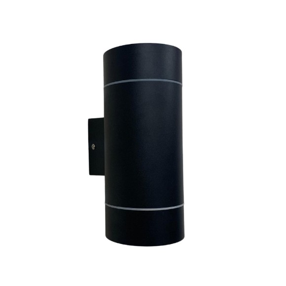 Уличный настенный светильник Uniel UUL-S92A 2х50W/GX53 IP65 BLACK UL-00009365