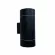 Уличный настенный светильник Uniel UUL-S92A 2х50W/GX53 IP65 BLACK UL-00009365, Черный, Алюминий, Современный стиль