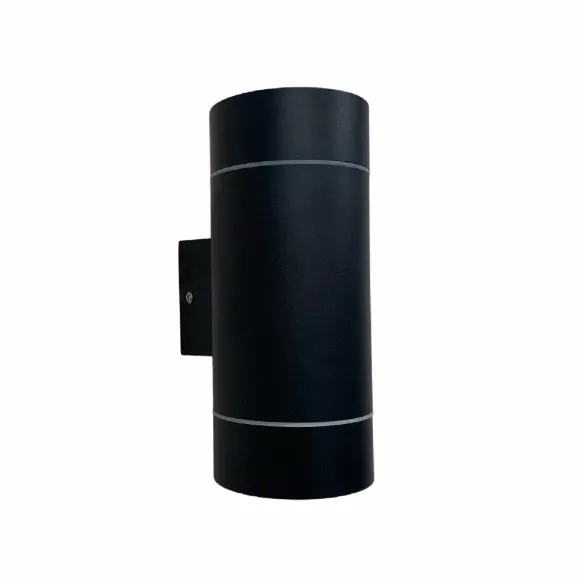Уличный настенный светильник Uniel UUL-S92A 2х50W/GX53 IP65 BLACK UL-00009365, Черный, Алюминий, Современный стиль Уличный настенный светильник Uniel UUL-S92A 2х50W/GX53 IP65 BLACK UL-00009365, Черный, Алюминий, Современный стиль