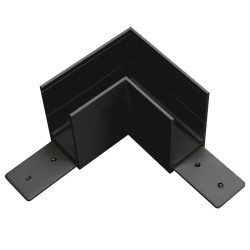 Соединитель PRO L-образный горизонтальный Lightstar Teta 505127-ALU