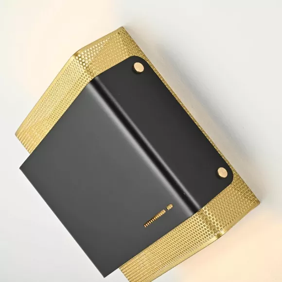 Настенный светильник ImperiumLoft Casing 140597-26, Золото, Черный, Металл