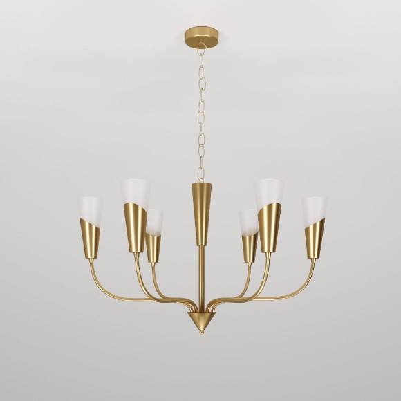 Подвесная люстра Eurosvet 60167/6 латунь a068279